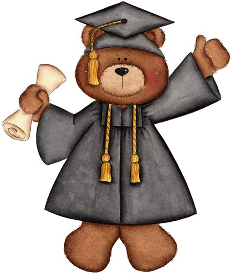 September Bear Graduation Graduation Teddy Bear Graduation Clip Art