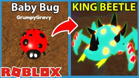 I Unlocked The Legendary Beetle Bug In Roblox Bug Simulator Youtube