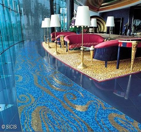 Sicis For Burj Al Arab Dubai • Burj Al Arab Dubai Sicis Mosaic