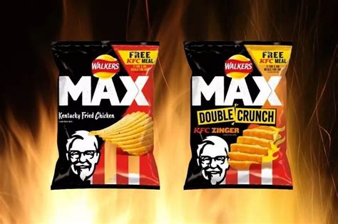 Kfc Crisps Launched By Walkers Including Original Fried Chicken And