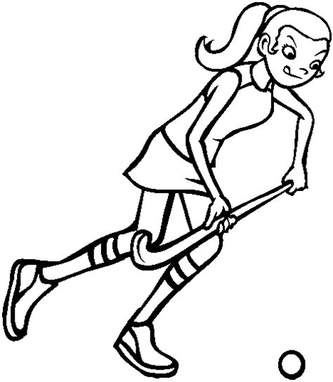 15 Kids Coloring Pages Field Hockey Print Color Craft