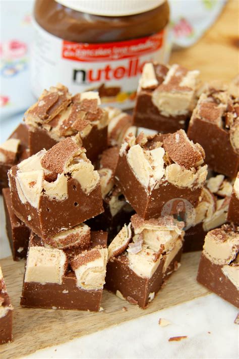 Chocolate Hazlenut Nutella Fudge So Easy And Simple To Make And So