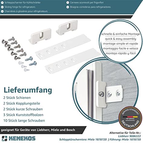 Kenekos UNIVERSAL Türmontage Set geeignet für LIEBHERR