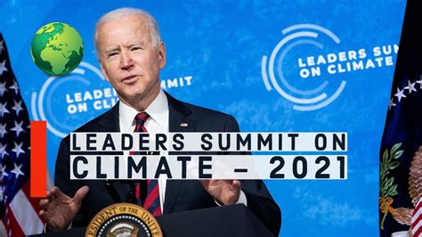Global Climate Summit 2021 Youtube