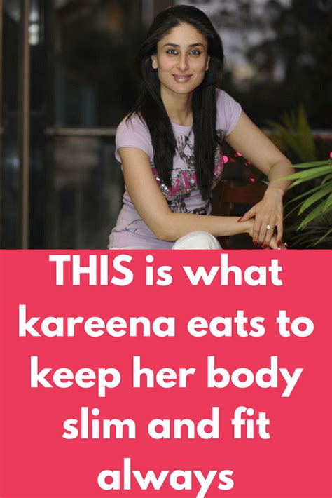 This Is What Kareena Eats To Keep Her Body Slim And Fit Always Kareena