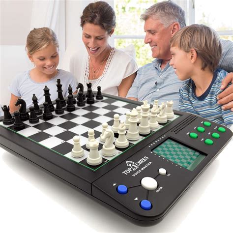 Buy Top 1 Chess Set Board Game Electronic Voice Chess Academy