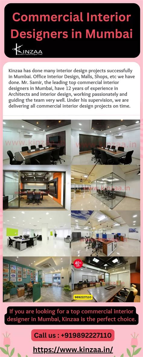 Ppt Top Commercial Interior Designers In Mumbai Famous Architects