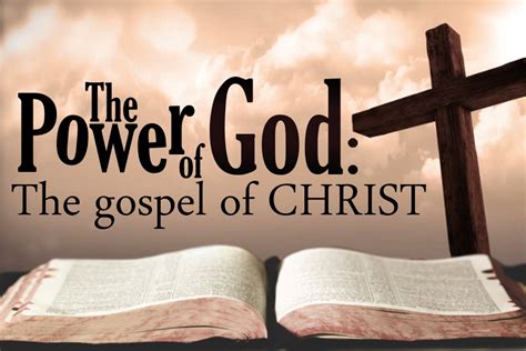 The power of love — the dreamers. The Power of God: The Gospel of Christ! - Full ...