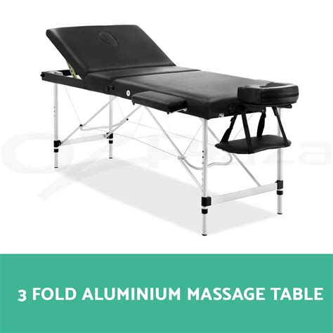 zenses massage table portable aluminium massage bed beauty chair therapy folding ebay