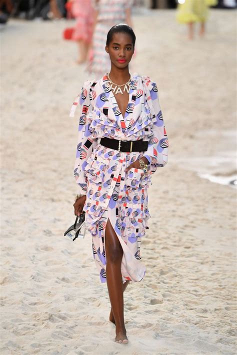 Chanel Transformed Its Runway Into A Real Beach For Its Ss19 Show Fpn