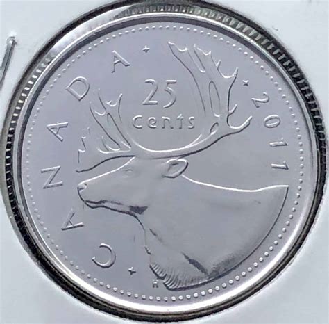 Canada 25 Cents 2011 Bunc