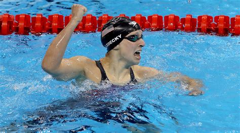 rio olympics ledecky phelps lead u s to gold in pool sports illustrated