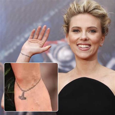 Scarlett Johansson Hottest Photos Kids Boyfriends Tattoos And Meaning