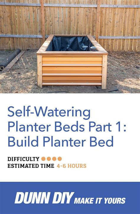 (self watering, sub irrigated planter) raised garden bed. How to Build a Self-Watering Raised Bed Part 1 ...