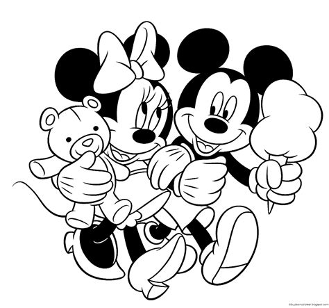 Dibujos Para Colorear Mickey Mouse Y Sus Amigos Dibujos Para Colorear