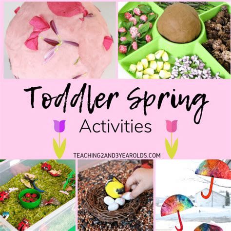 20 Super Fun Toddler Spring Activities