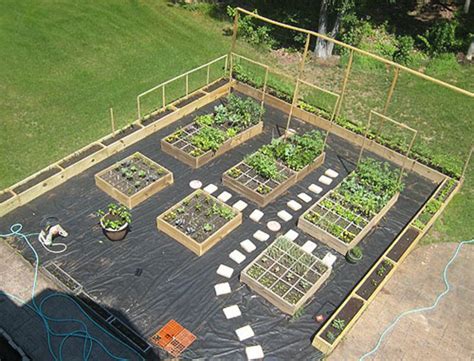 Garden Planner Raised Bed Vegetable Garden Layout Plans Urban Style