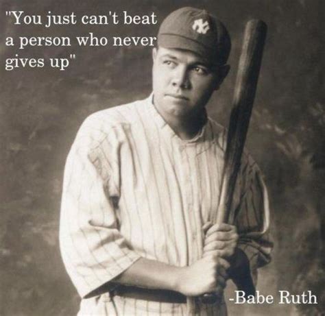 The Big Bambino Babe Ruth Insperational Quotes Inspirational Quotes