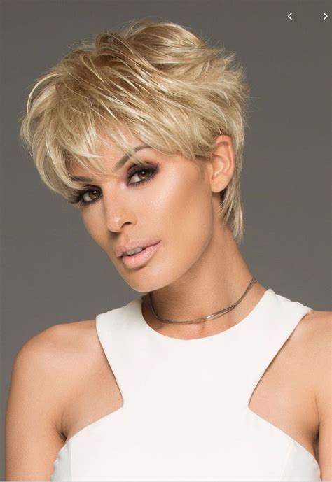 Short Blonde Hairstyle Haircuts Thick Hair Styles