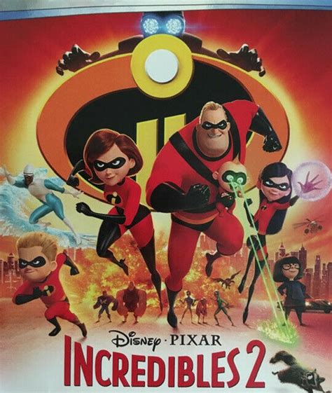 Incredibles 2 Dvd Pixardisney Ebay