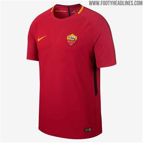 Ist der vollständige name des meistens sieh es dir selbst an, bei uns gibt es das as roma home und away trikot 2020 für kinder und herren zu günstigen preisen. AS Rom 17-18 Heimtrikot enthüllt - Nur Fussball