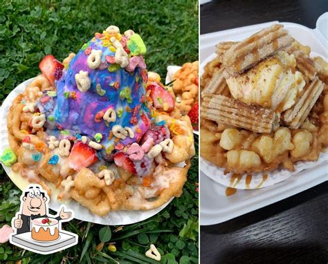 Sticky Icky Funnel Cakes In Long Beach Restaurant Menu And Reviews