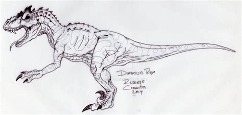 Diabolus Rex Jurassic World V2 By Moldetoys On Deviantart