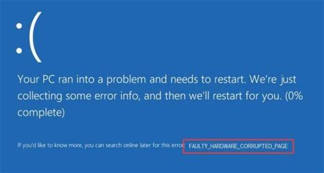 FAULTY HARDWARE CORRUPTED PAGE On Windows Solved Driver Easy