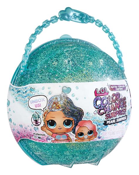 Lol Surprise Glitter Color Change Pearl Surprise With 6 Surprises And