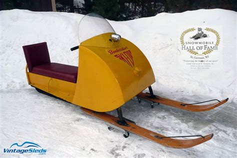 The Original “ski Doo” Bombardier Canada 1959 Snowmobile Skiing