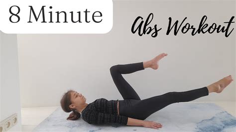 8 Min Abs Workout Youtube