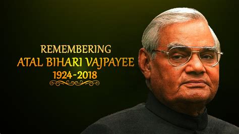 Atal Bihari Vajpayee Remembered On His First Death Anniversary Hindustaan Times