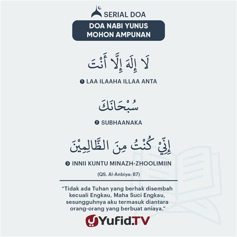 Yuk Simak Doa Nabi Yunus Terjemahan | See Islamic Surah Ayah