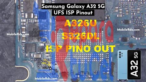 Samsung Galaxy A Isp Emmc Pinout Test Point