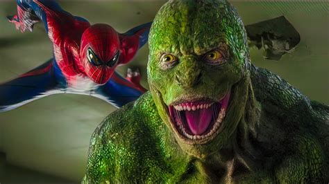 Amazing Spider Man Vs The Lizard School Fight Scene The Amazing