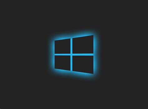 2048x1512 Windows 10 Logo Blue Glow 2048x1512 Resolution Wallpaper Hd
