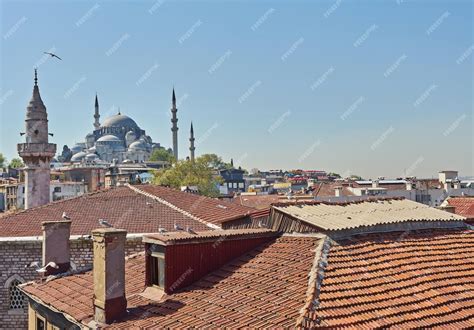 Free Photo Astonishing View Of Istanbul Beautiful View Of Historic