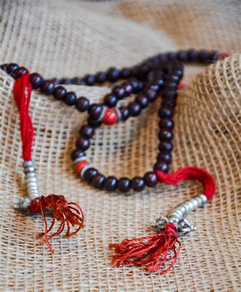 rosewood mala beads rosewood mala prayer beads with dorje