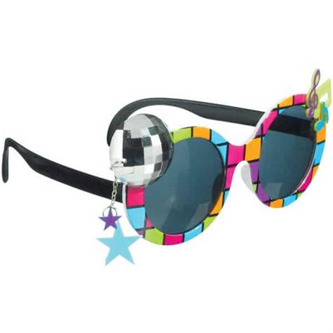 Disco 70s Glasses And Party Novelties Next Day Delivery