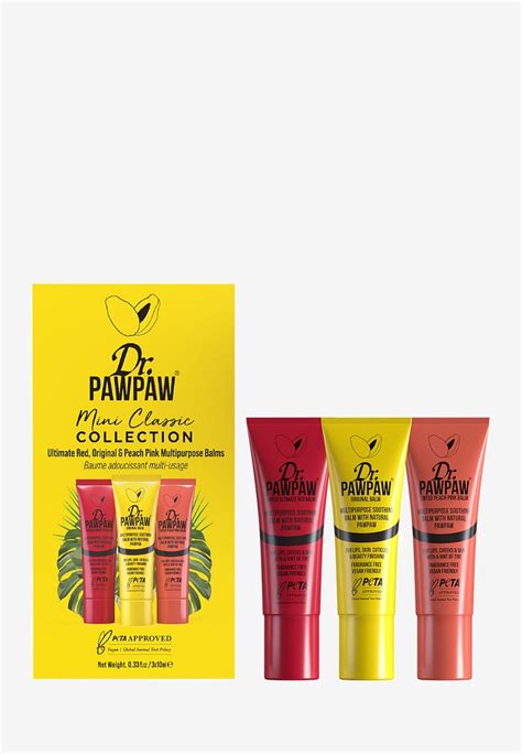 Dr Pawpaw Mini Classic Collection Make Upset Clearredpeach Pink