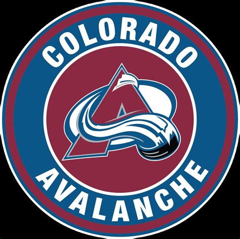 Colorado Avalanche Circle Logo Vinyl Decal Sticker 5 Sizes