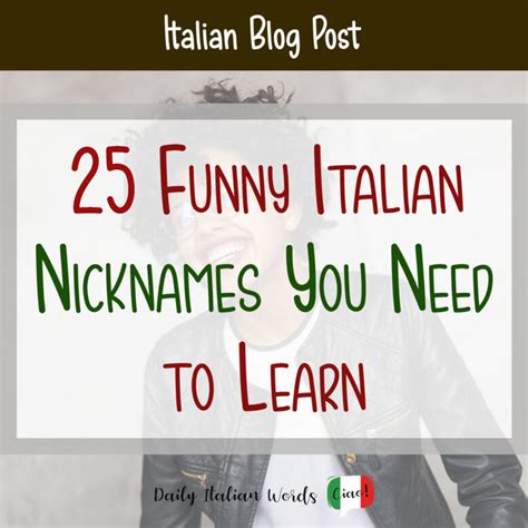 25 Funny Italian Nicknames You Need To Learn Story Telling Co