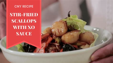 Stir Fried Scallops With Xo Sauce The Singapore Womens Weekly