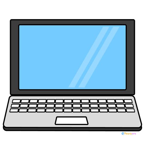 Free Laptop Computer Clipart Pearly Arts