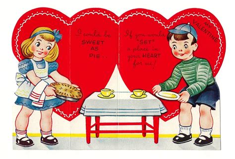 Vintage Childs Valentine Day Card I Would Be As Sweet A Flickr