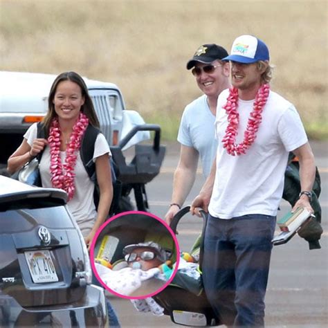 When owen wilson was in thailand shooting the new thriller no escape, life imitated the script. Pictures of Owen Wilson With Baby and Jade Duell ...