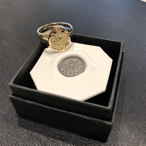 Signet Ring Maker UK Bespoke Signet Rings Lanes Jewellery Prestige Watches In Holt Norfolk