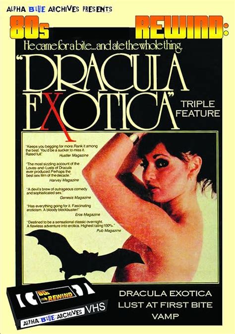 Dracula Exotica Triple Feature Alpha Blue Archives Amazon Co Uk Dvd