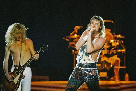 joe elliott on favorite live albums 30 plus years of hysteria and def leppard s new london to