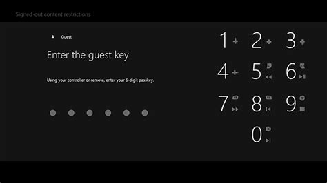 Change Guest Key On Xbox One